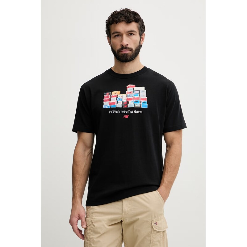 New Balance tričko pánske bavlnené Boxes 67820051