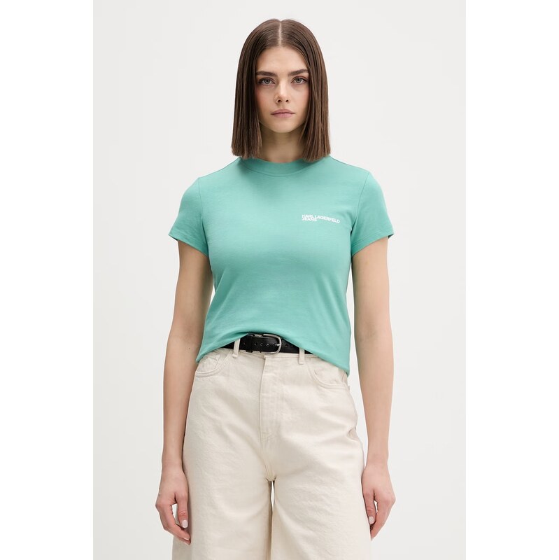 Bavlnené tričko Karl Lagerfeld Jeans 67782443