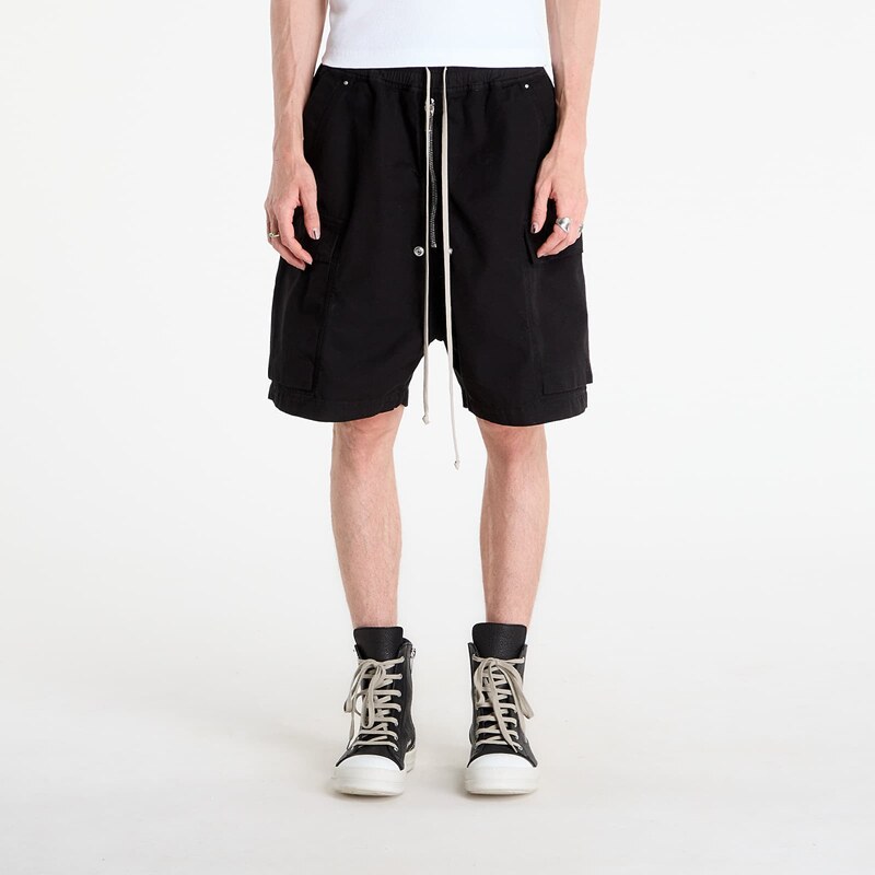 Šortky Rick Owens DRKSHDW Cargobela Shorts Black XL 67794827