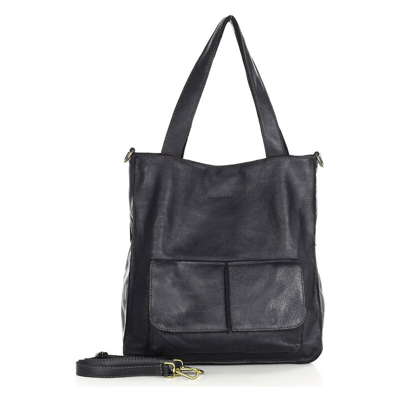 Marco Mazzini handmade MARCO MAZZINI Dámska kožená shopper taška A4 | 49950553