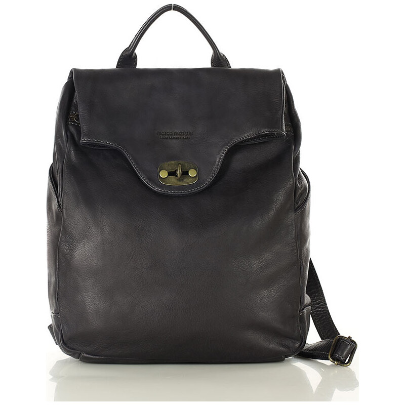 MARCO MAZZINI Veľký batoh, old pelle travel big | čierna v71c 67784112