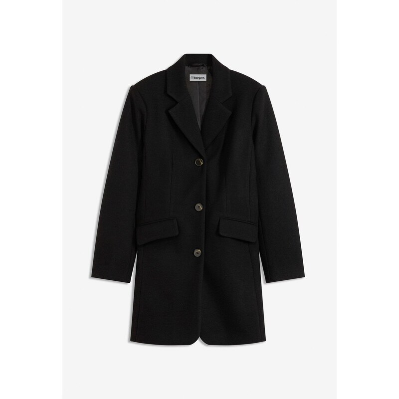 bonprix Blejzrový kabát, farba čierna 44789363