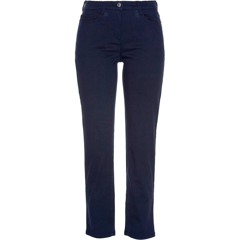 bonprix 7/8 strečové nohavice, farba modrá 44732454