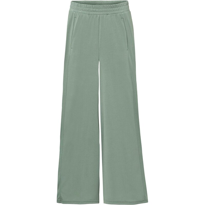 bonprix Culotte nohavice, široké strih, farba zelená 49330608