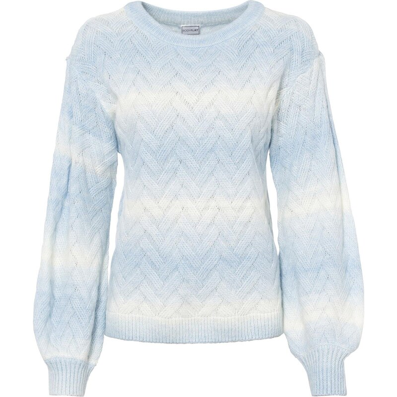 bonprix Pulóver boxy, farba modrá 45289630