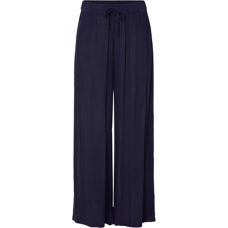 bonprix Nohavice Marlene z padavej viskózy, farba modrá 45100002