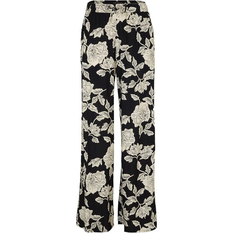 bonprix Nohavice Palazzo z padavej viskózy, farba čierna 44962274