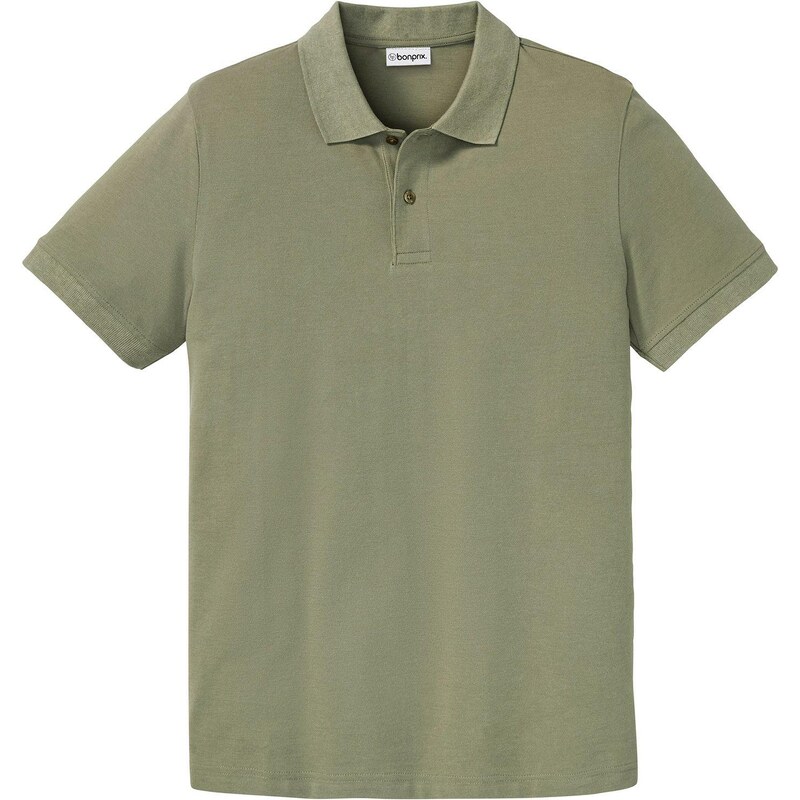 bonprix Polo tričko, piké, z čistej bio bavlny, farba zelená 44847443