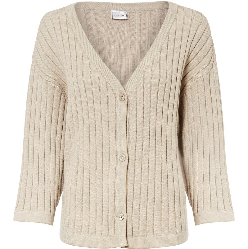 bonprix Pletený sveter, strih boxy, farba šedá 45232299