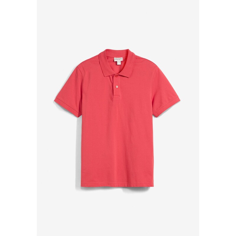 bonprix Polo tričko, piké, z čistej bio bavlny, farba ružová 62858164
