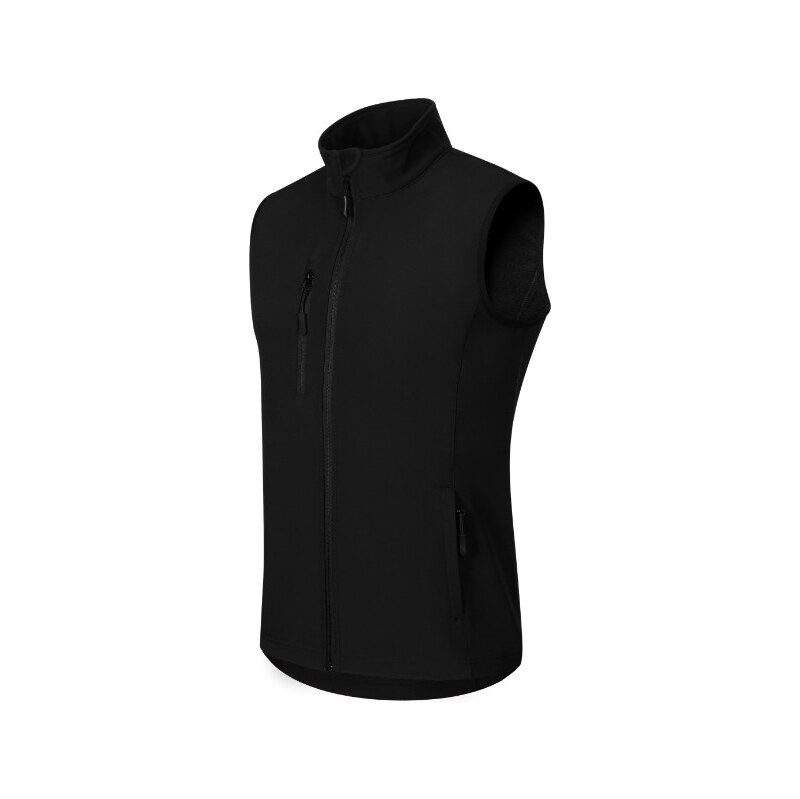 MALFINI, a.s. Trail pánska softshellová vesta čierna 67784569