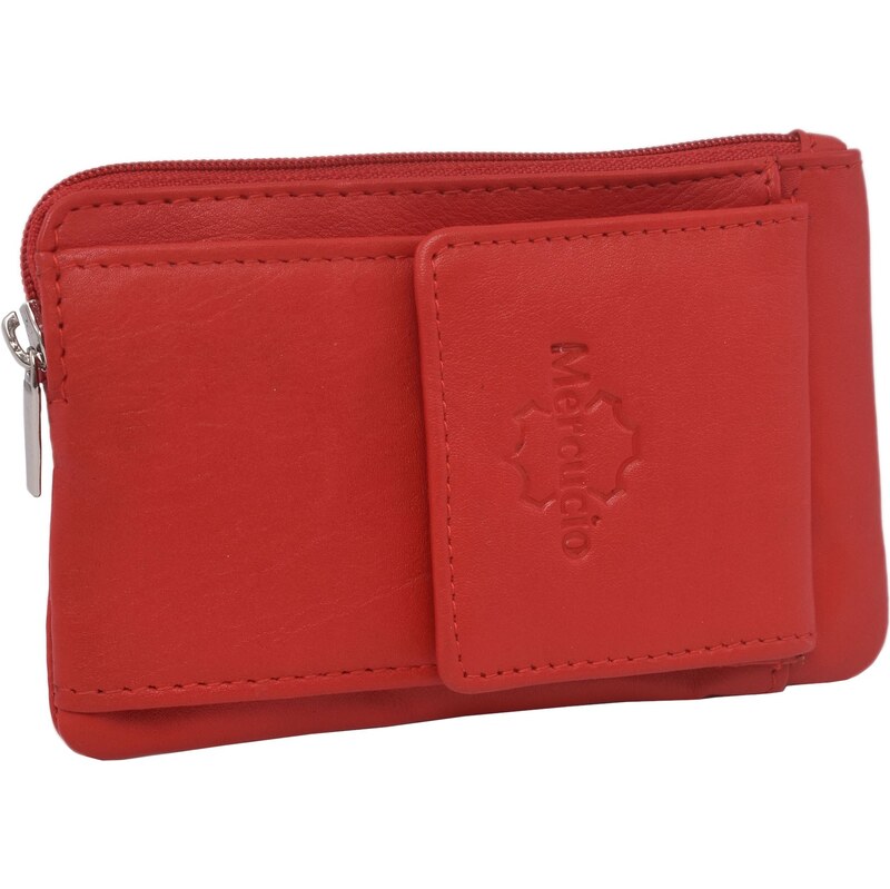 Kožená kľúčenka MERCUCIO červená 2511496 67787021