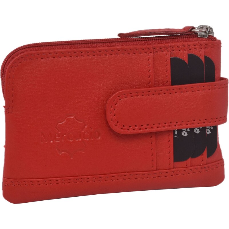 Kožená kľúčenka MERCUCIO červená 2511497 67787022