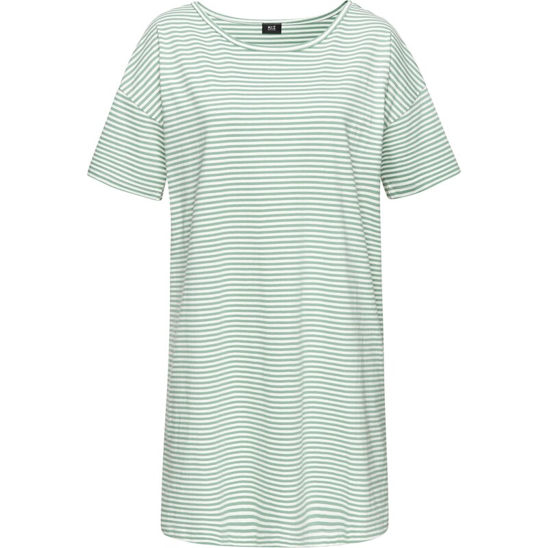 VIVANCE Nočná košieľka zelená / biela 67790165