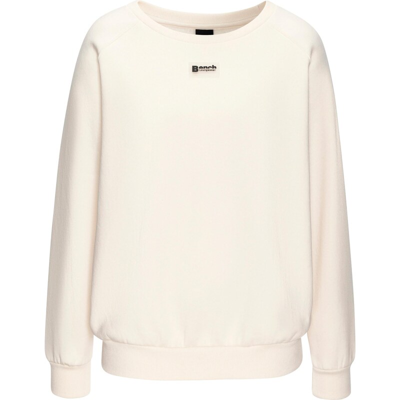 BENCH Mikina biela ako vlna 67790193