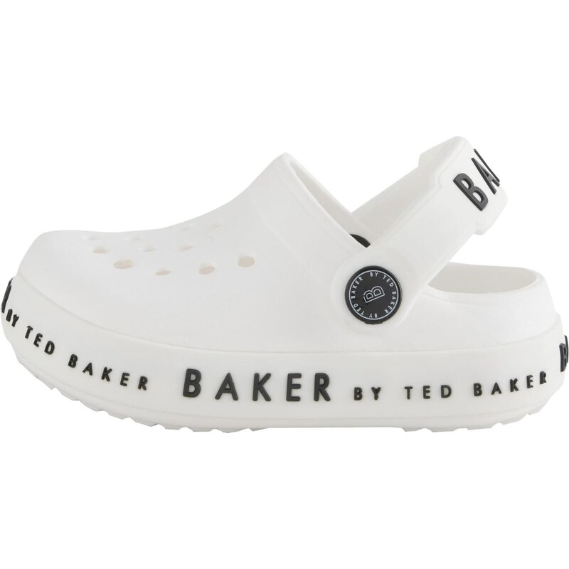 Baker by Ted Baker Otvorená obuv čierna / biela 67790246