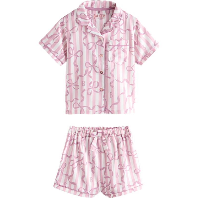 Baker by Ted Baker Pyžamo ružová / tmavoružová / biela 67790277