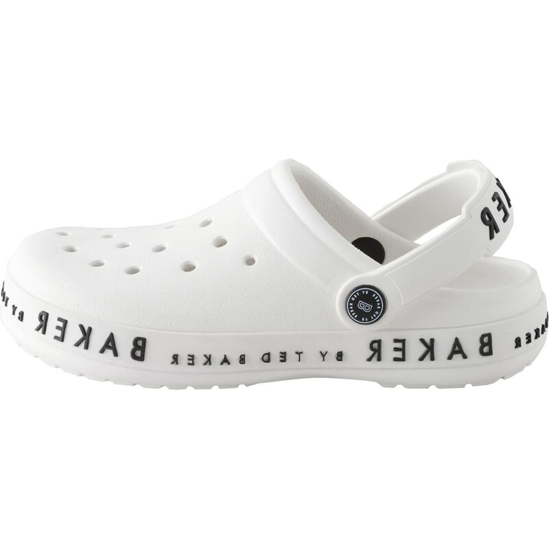 Baker by Ted Baker Otvorená obuv čierna / biela 67790286