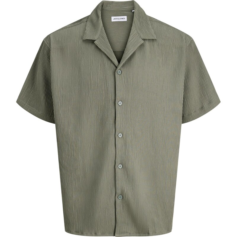 JACK & JONES Košeľa JJEHarrison olivová 67790328