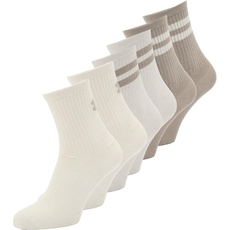 UNDER ARMOUR Športové ponožky Essential svetlohnedá / biela 67790381