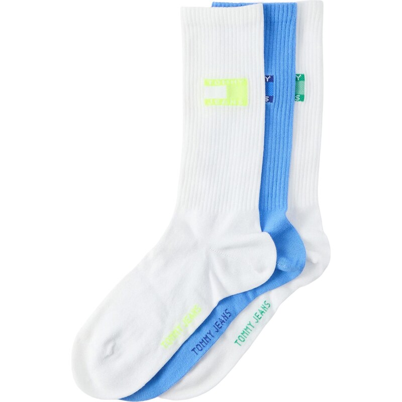 Tommy Hilfiger Underwear Ponožky svetlomodrá / žltá / biela 67790382