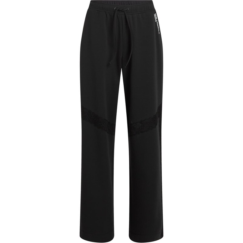KARL LAGERFELD JEANS Nohavice čierna / biela 67790409