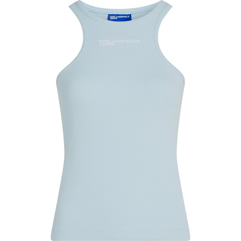 KARL LAGERFELD JEANS Top svetlomodrá / biela 67790420