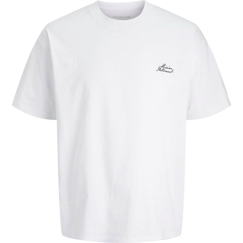 Jack & Jones Junior Tričko JCODUST čierna / biela 67790494