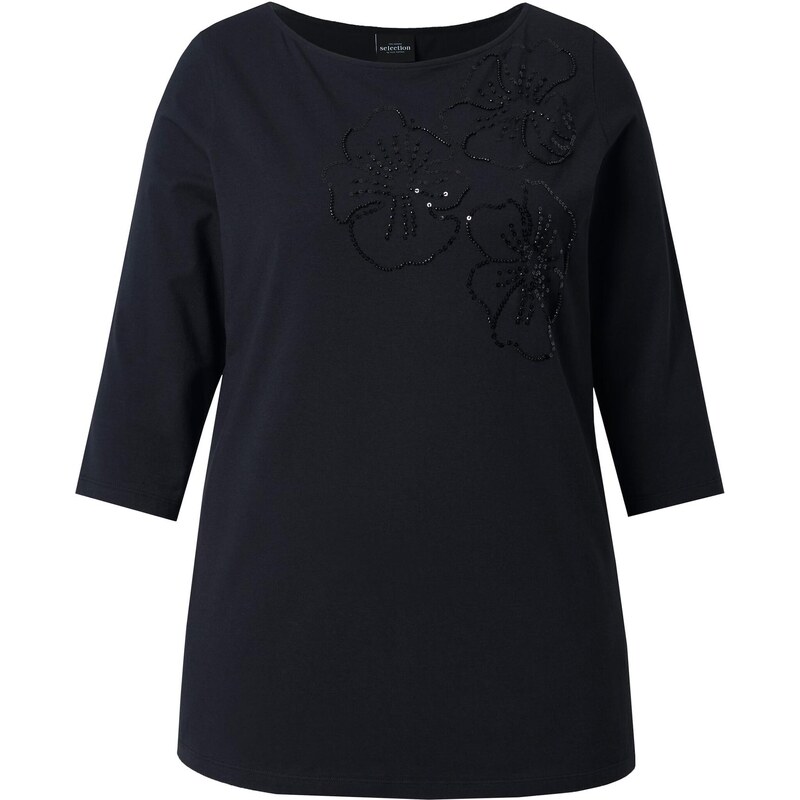 Ulla Popken Tričko čierna 67790503