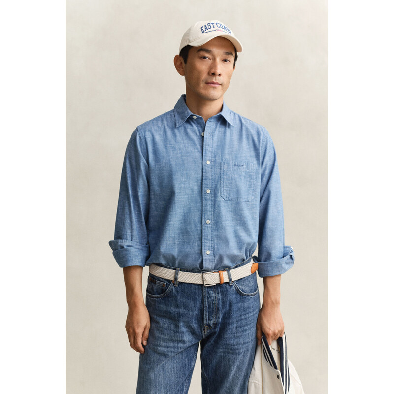 KOŠEĽA GANT REG CHAMBRAY SHIRT VINTAGE BLUE 67313148