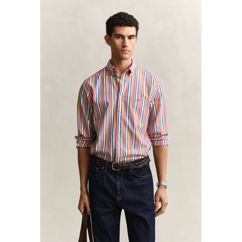 KOŠEĽA GANT REG MULTISTRIPE POPLIN SHIRT MULTICOLOR 67313146