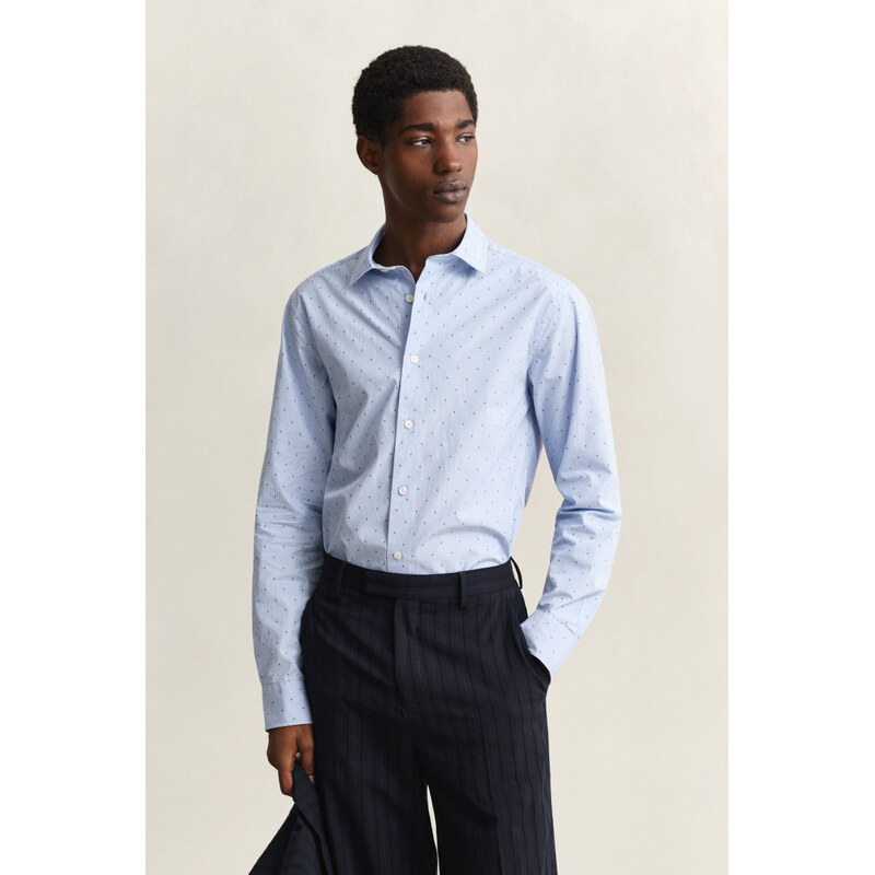 KOŠEĽA GANT REG FIL COUPE SHIRT LAVENDER BLUE 67313177