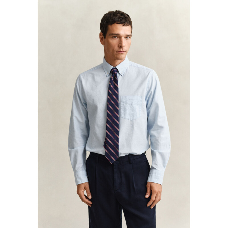 KOŠEĽA GANT REG CLASSIC OXFORD DOBBY SHIRT SKY BLUE 67332202