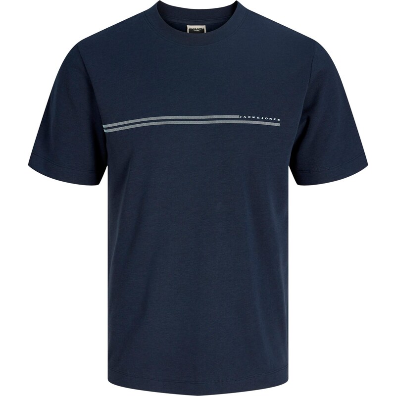 Jack & Jones Junior Tričko JCOFUSION tmavofialová / biela 67790572