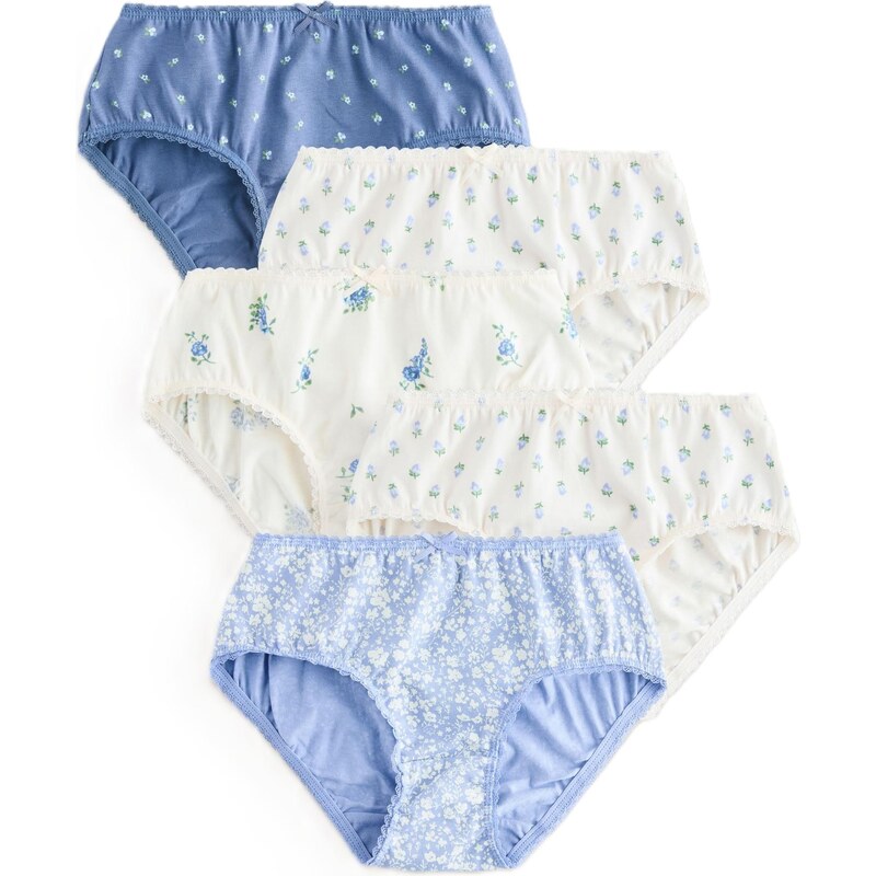 Next Nohavičky modrá / zelená / biela ako vlna 67790599