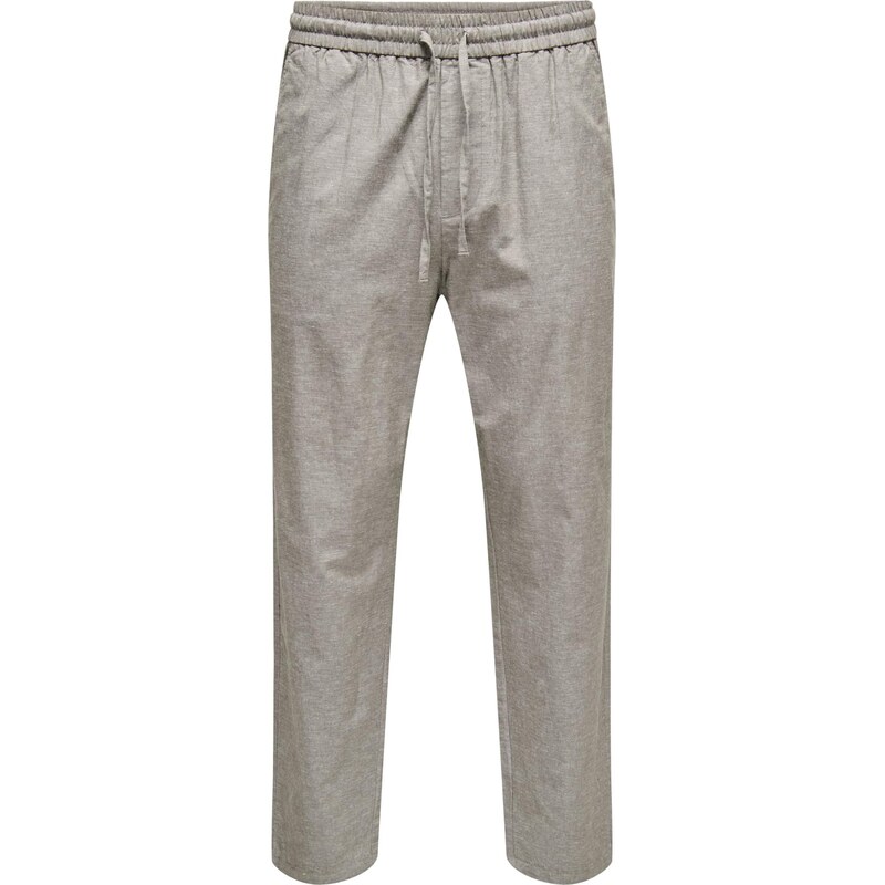 Only & Sons Nohavice ONSLinus svetlohnedá 67790639