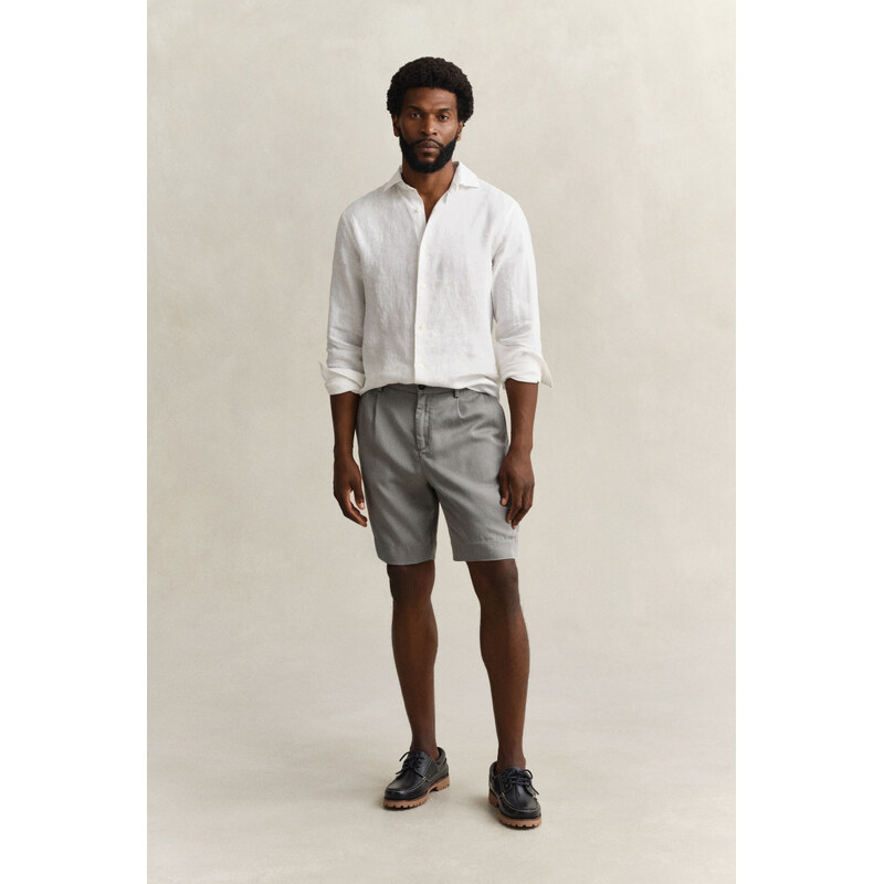 ŠORTKY GANT REG LYOCELL SHORTS LIGHT PUTTY 67332199