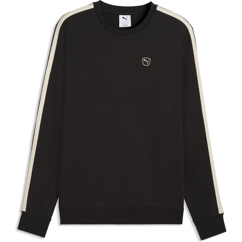 PUMA Mikina Essentials Elevated čierna / biela 67790717