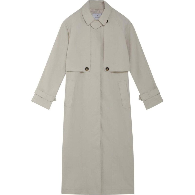 Scalpers Prechodný kabát kamenná 67790819