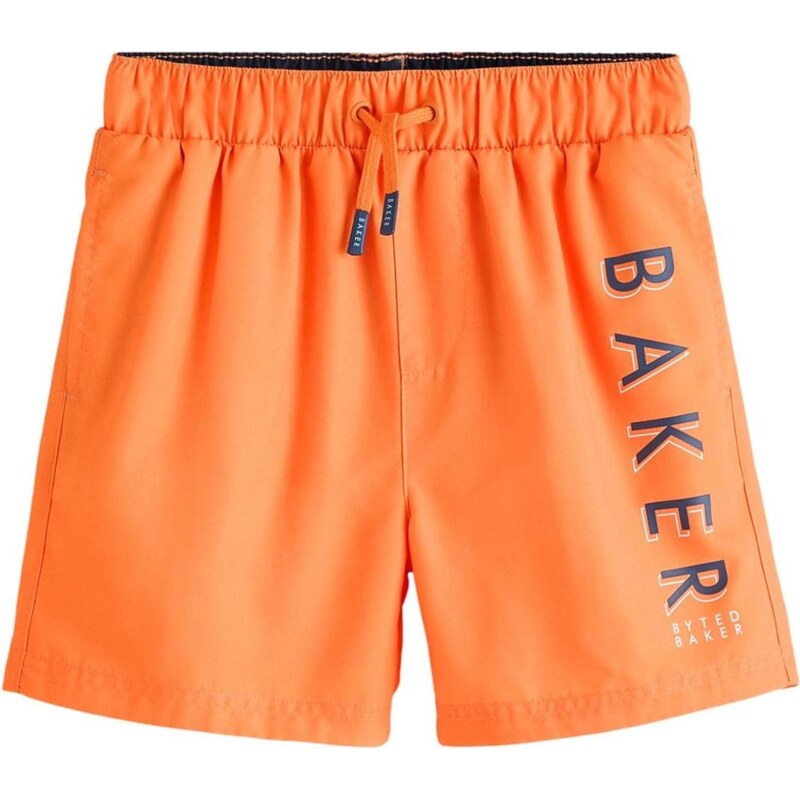 Baker by Ted Baker Plavecké šortky námornícka modrá / oranžová / biela 69446359