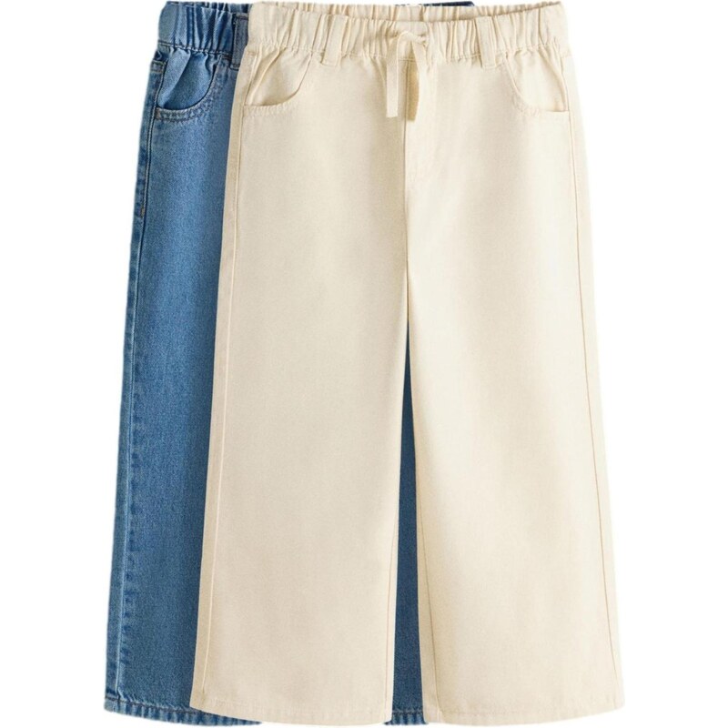 The Set Džínsy nebielená / modrá denim 67791951