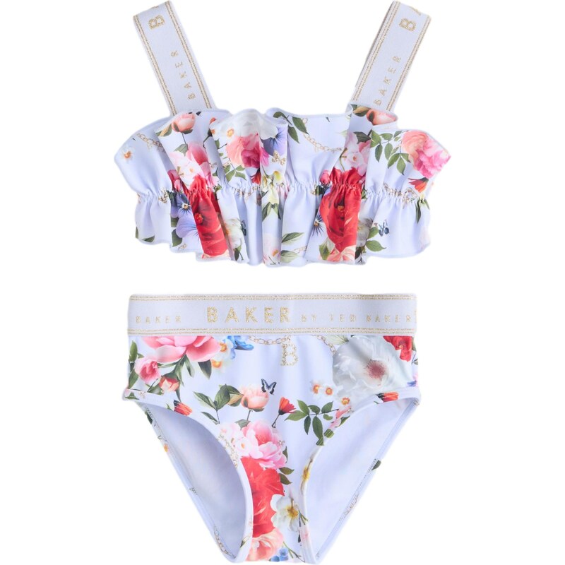 Baker by Ted Baker Bikiny zelená / svetlofialová / ružová / červená 67792022