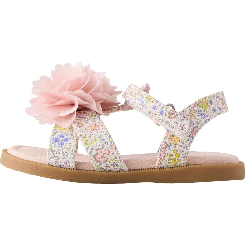 Next Sandále zelená / modrofialová / ružová / púdrová 67792059