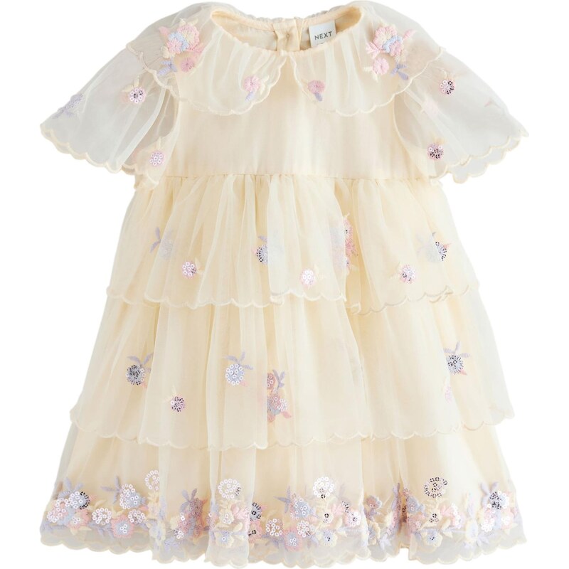 Next Šaty krémová / pastelovo fialová / pastelovo ružová 67792087