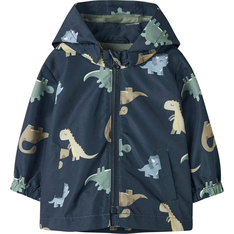 NAME IT Prechodná bunda NBMMAX námornícka modrá / modrosivá / kaki / 67792112