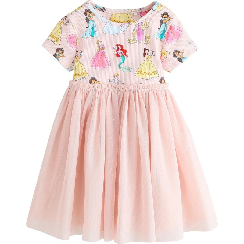 Next Šaty svetlomodrá / žltá / púdrová / svetloružová 67792128