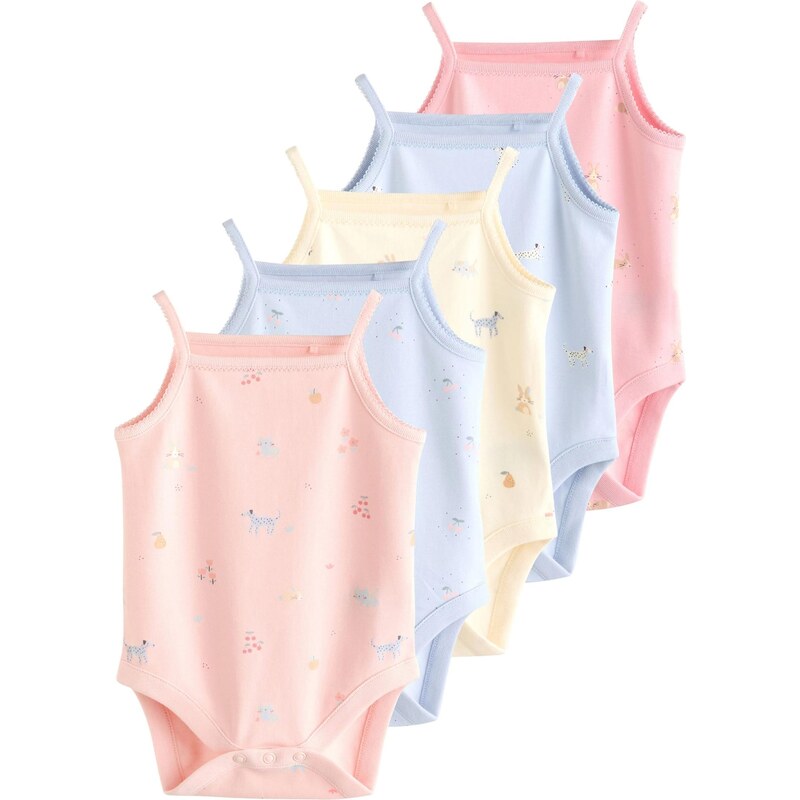 Next Body svetlomodrá / svetložltá / koralová / ružová 67792138