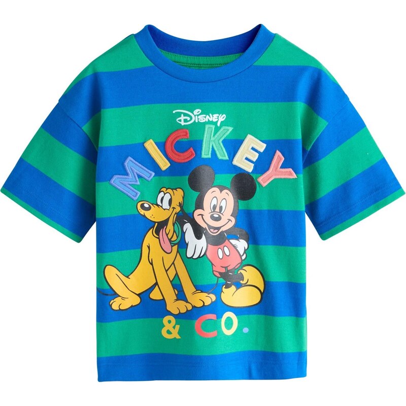 Next Tričko Mickey Mouse Geburtstags námornícka modrá / medová / 67792208