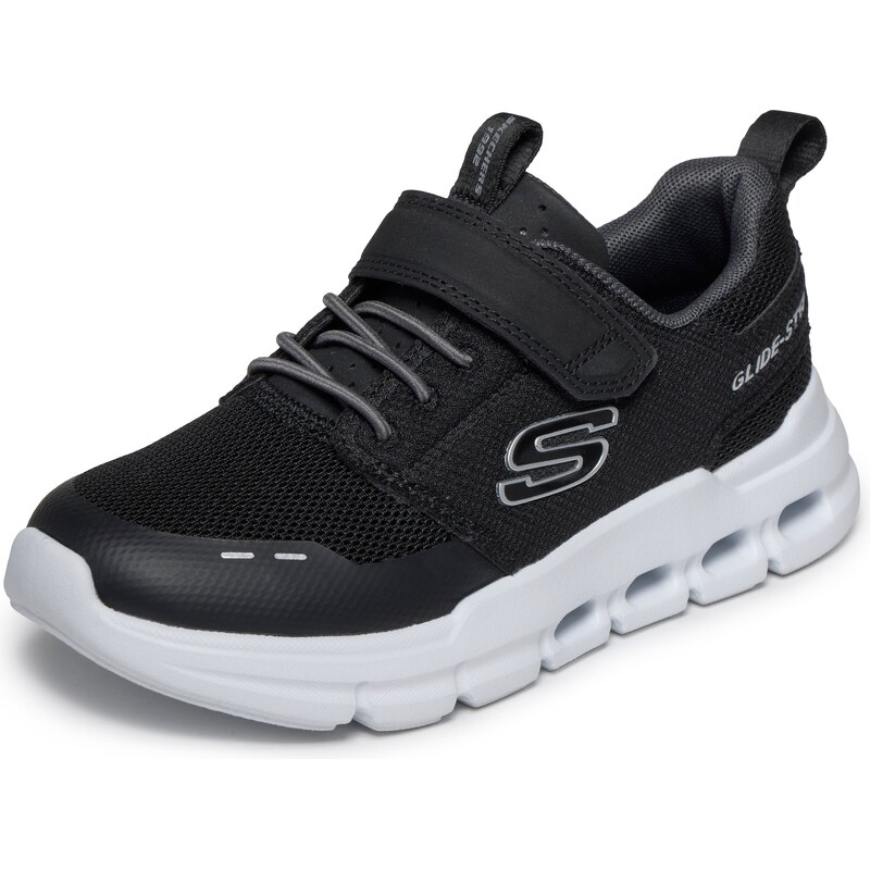 SKECHERS Tenisky Glide Step Flow čierna / strieborná 67792219