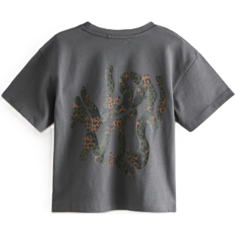 smALLSAINTS Tričko Orlando hnedá / tmavosivá / olivová / čierna 67792367